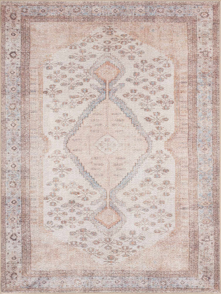 Hauteloom Analu HCAHANALUA1 Tan Machine Made Polyester Rug