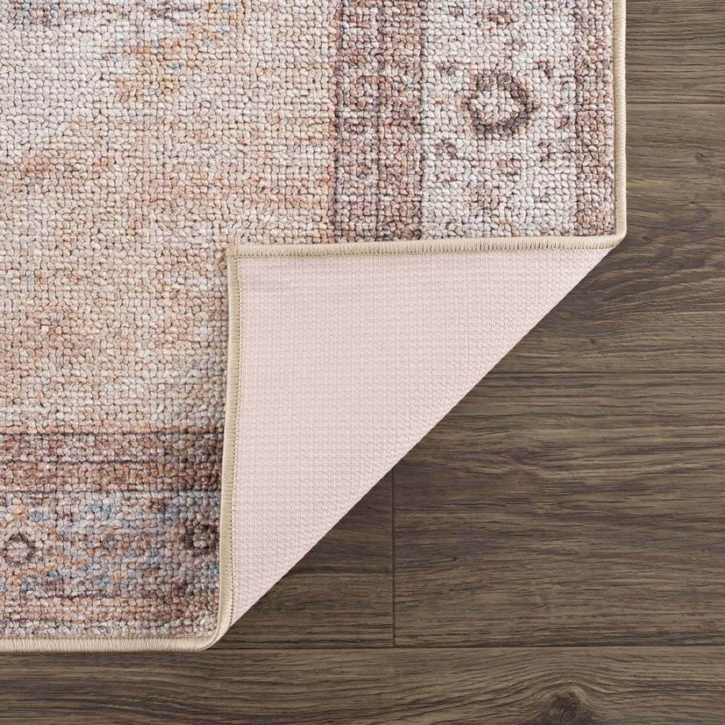 Hauteloom Analu HCAHANALUA1 Tan Machine Made Polyester Rug