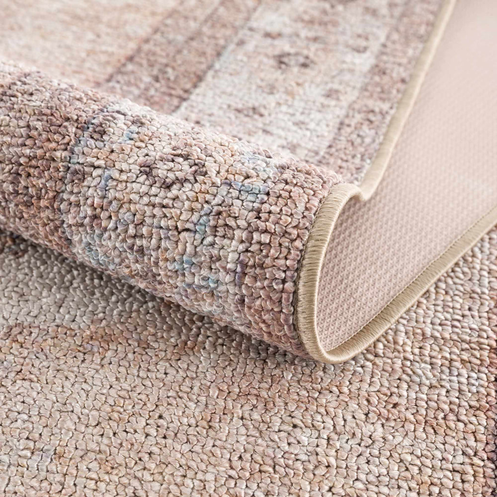 Hauteloom Analu HCAHANALUA1 Tan Machine Made Polyester Rug