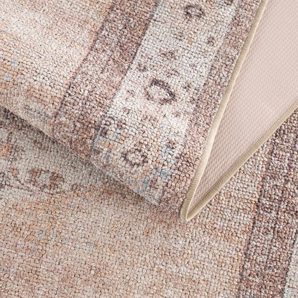 Hauteloom Analu HCAHANALUA1 Tan Machine Made Polyester Rug