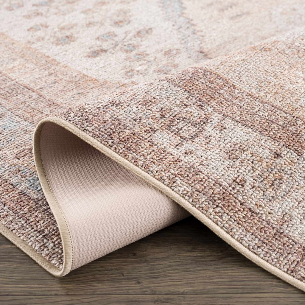 Hauteloom Analu HCAHANALUA1 Tan Machine Made Polyester Rug