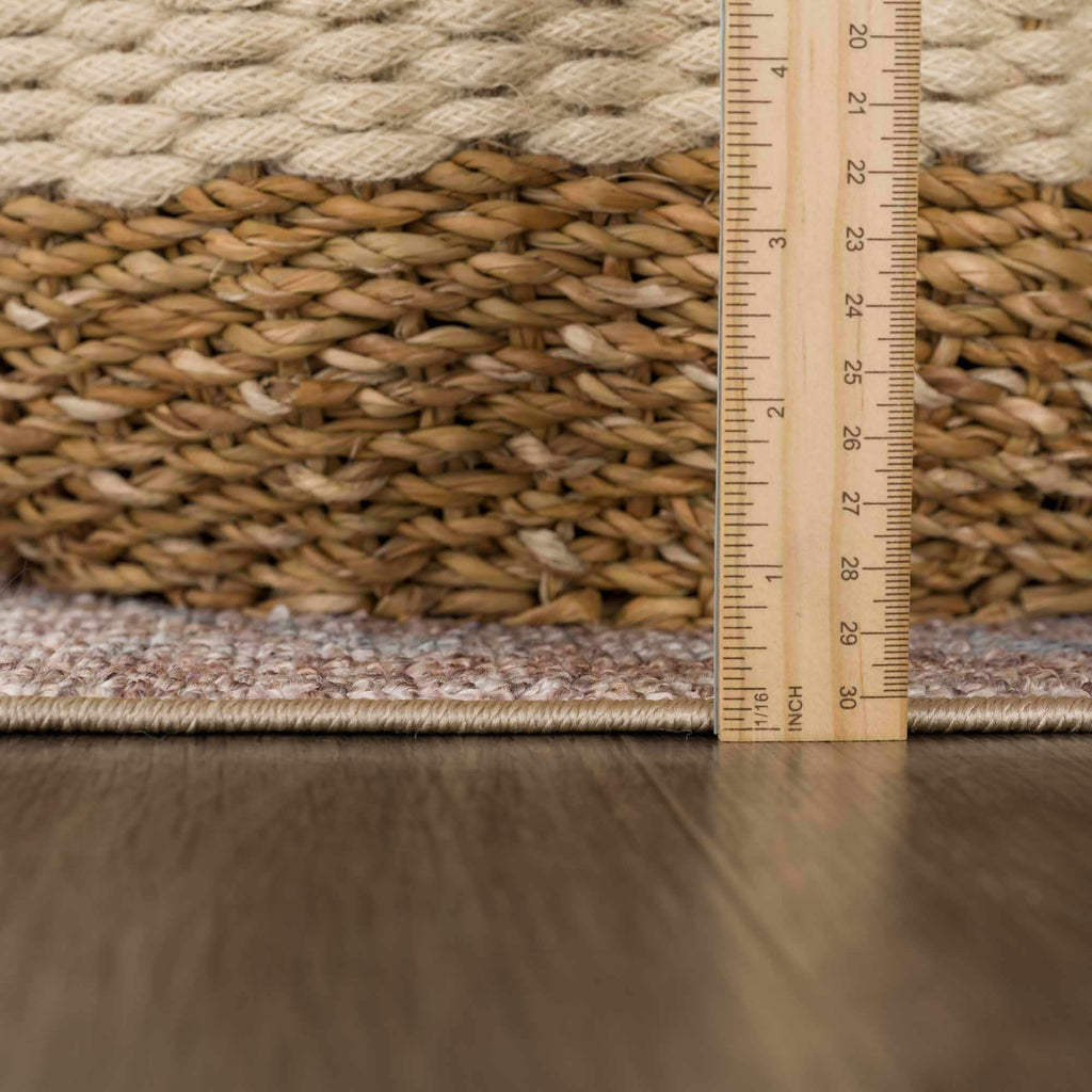 Hauteloom Analu HCAHANALUA1 Tan Machine Made Polyester Rug
