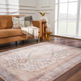 Hauteloom Analu HCAHANALUA1 Tan Machine Made Polyester Rug
