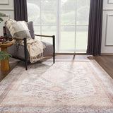 Hauteloom Analu HCAHANALUA1 Tan Machine Made Polyester Rug