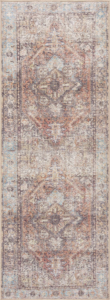 Hauteloom Beck HCAHBECKFA1 Brown Machine Made Polyester Rug