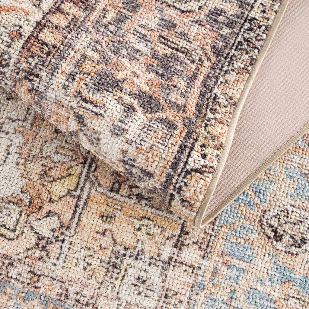 Hauteloom Beck HCAHBECKFA1 Brown Machine Made Polyester Rug