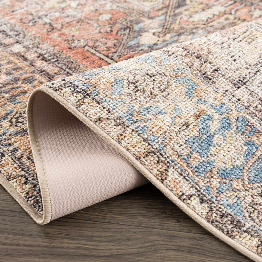 Hauteloom Beck HCAHBECKFA1 Brown Machine Made Polyester Rug