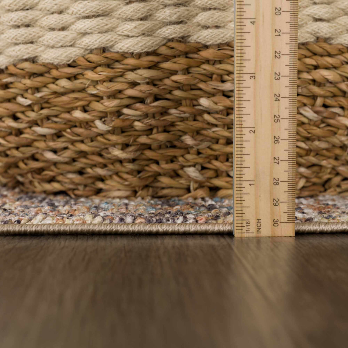 Hauteloom Beck HCAHBECKFA1 Brown Machine Made Polyester Rug