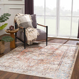Hauteloom Beck HCAHBECKFA1 Brown Machine Made Polyester Rug