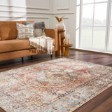 Hauteloom Beck HCAHBECKFA1 Brown Machine Made Polyester Rug
