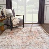 Hauteloom Beck HCAHBECKFA1 Brown Machine Made Polyester Rug