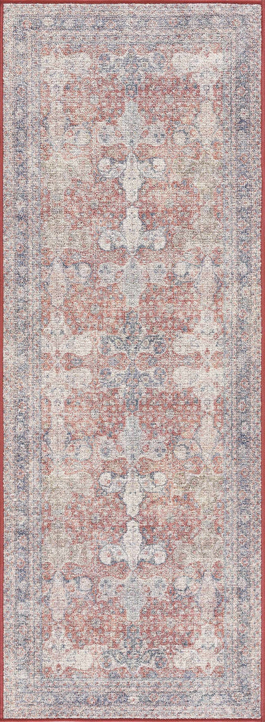 Hauteloom Ambre HCAHAMBREA1 Burgundy Machine Made Polyester Rug