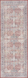 Hauteloom Ambre HCAHAMBREA1 Burgundy Machine Made Polyester Rug