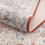 Hauteloom Ambre HCAHAMBREA1 Burgundy Machine Made Polyester Rug