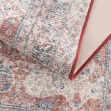 Hauteloom Ambre HCAHAMBREA1 Burgundy Machine Made Polyester Rug
