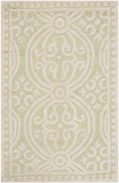 safavieh clearance cambridge cam123b light green rug