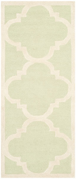 safavieh clearance cambridge cam140b light green rug