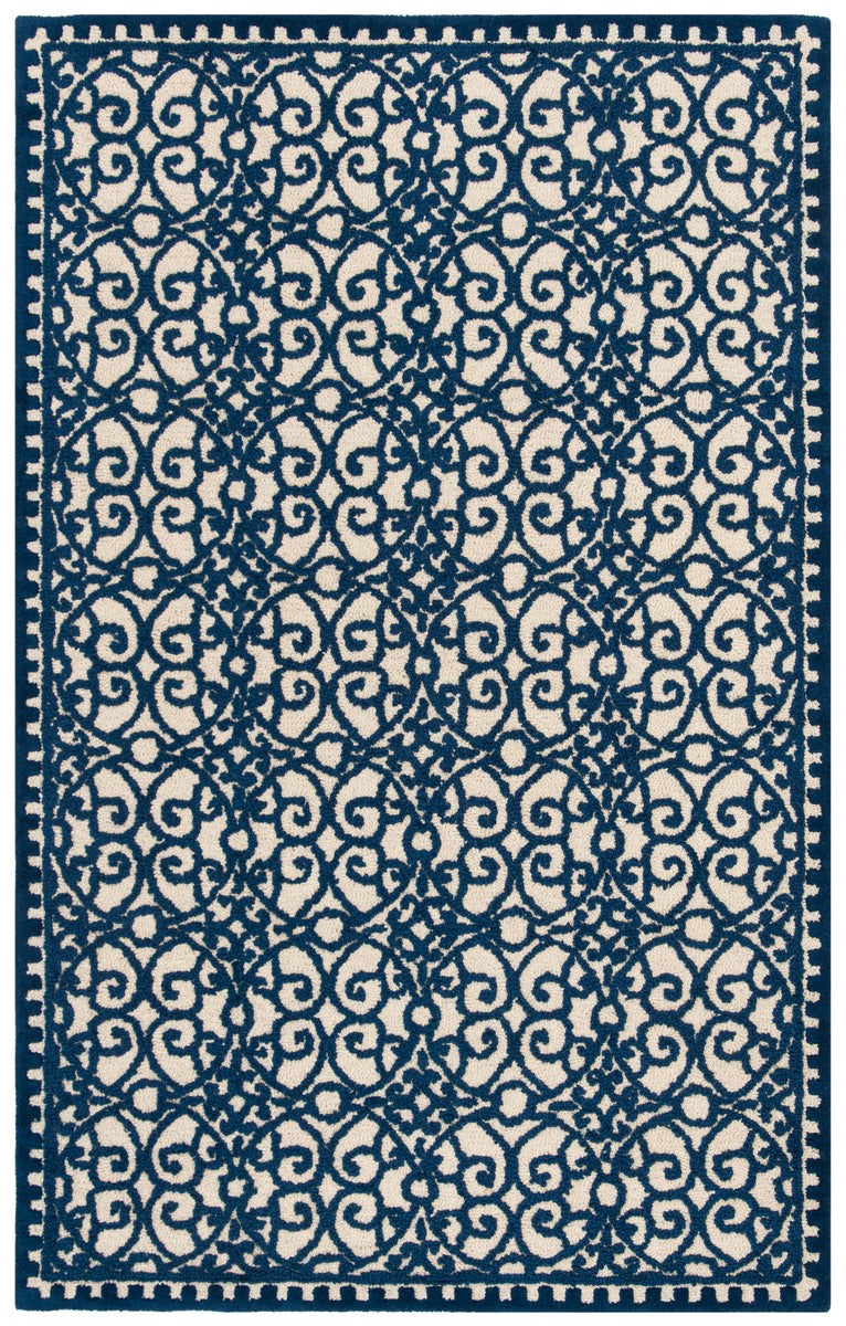 safavieh clearance cambridge cam240n navy rug