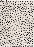 Hauteloom Cansu HRDOCANSAA1 Black Machine Made Polyester Rug