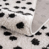 Hauteloom Cansu HRDOCANSAA1 Black Machine Made Polyester Rug