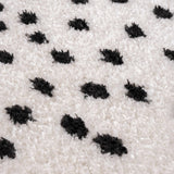 Hauteloom Cansu HRDOCANSAA1 Black Machine Made Polyester Rug