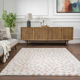 Hauteloom Cansu HRDOCANSAA2 Beige Machine Made Polyester Rug