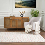 Hauteloom Cansu HRDOCANSAA2 Beige Machine Made Polyester Rug