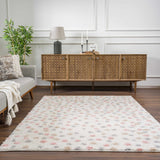 Hauteloom Cansu HRDOCANSAA2 Beige Machine Made Polyester Rug