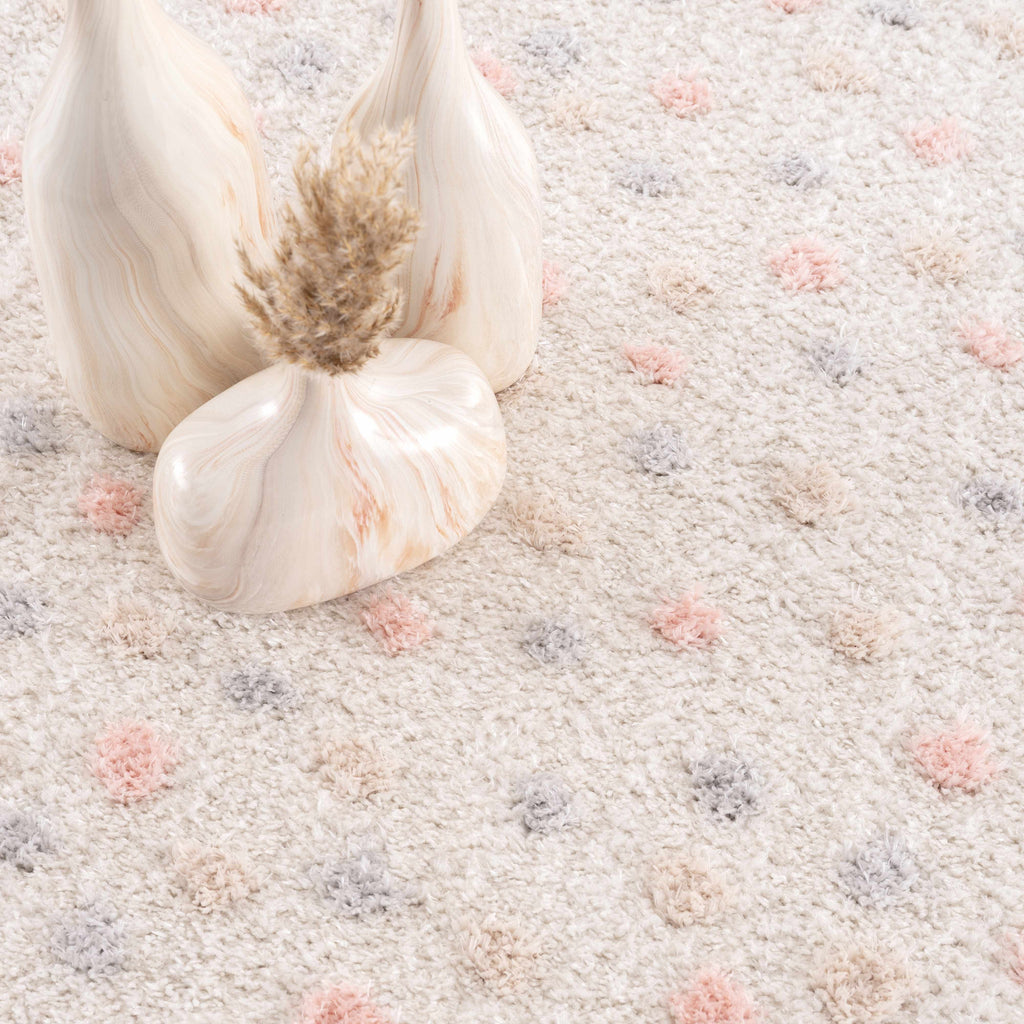 Hauteloom Cansu HRDOCANSAA2 Beige Machine Made Polyester Rug