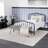 Hauteloom Carolina CAROL White Woven/Flatwoven Wool Rug