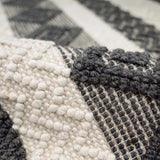 Hauteloom Whittington CARRS White Woven/Flatwoven Wool Rug