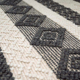Hauteloom Whittington CARRS White Woven/Flatwoven Wool Rug