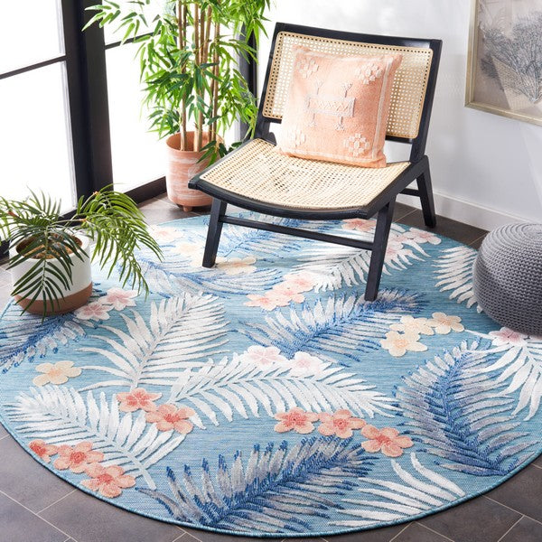 safavieh clearance cabana cbn451j aqua rug