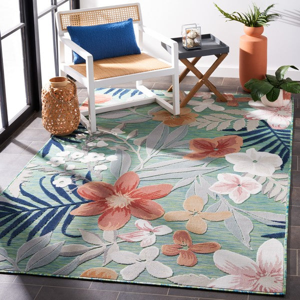 safavieh clearance cabana cbn454y green rug