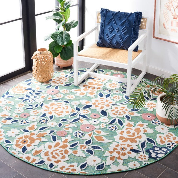 safavieh clearance cabana cbn485n green rug