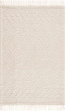 Hauteloom Leonardtown LNRD Ivory Woven/Flatwoven Cotton Rug