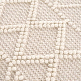 Hauteloom Leonardtown LNRD Ivory Woven/Flatwoven Cotton Rug