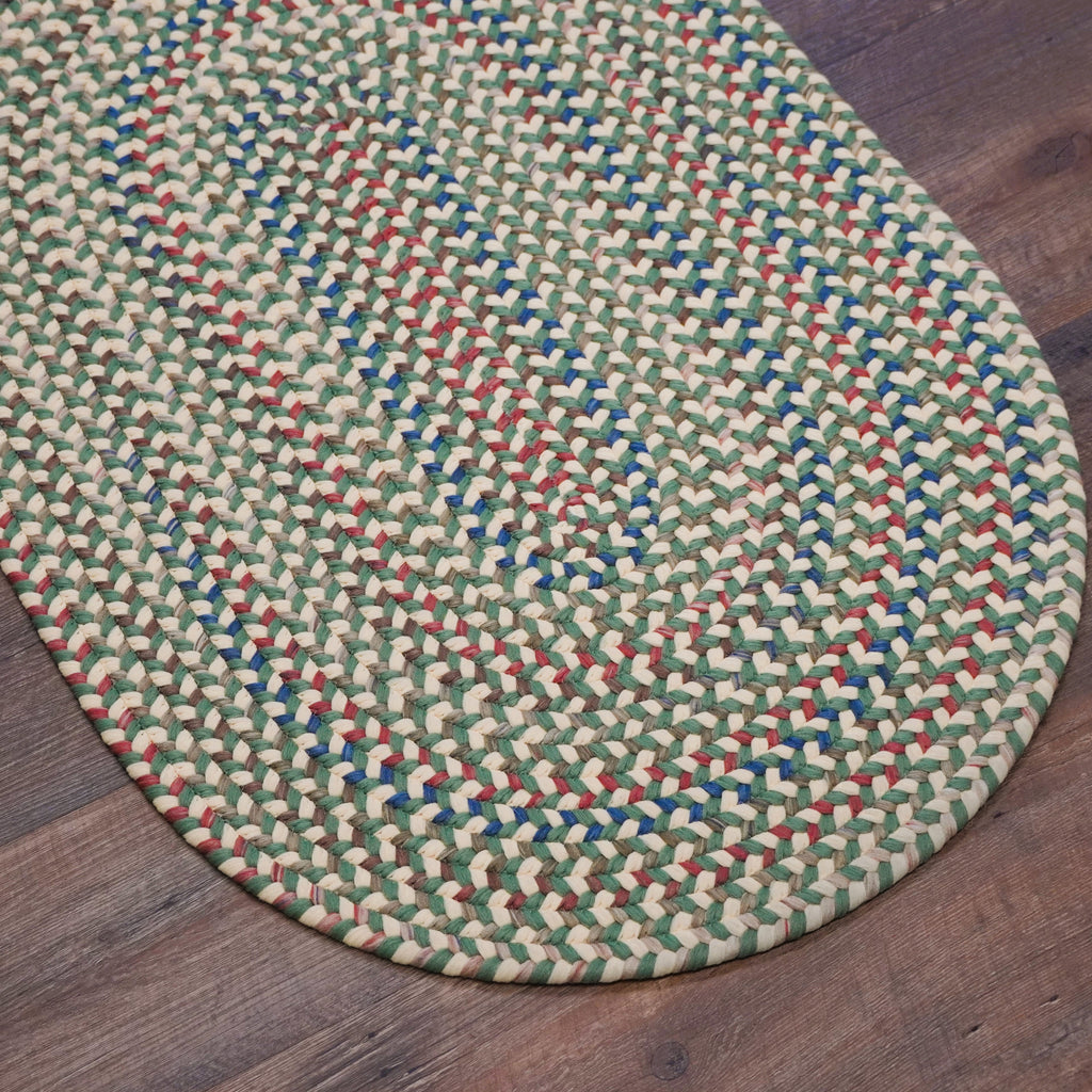 Colonial Mills Colgate CG90 Multi-Moss-Yellow Rug
