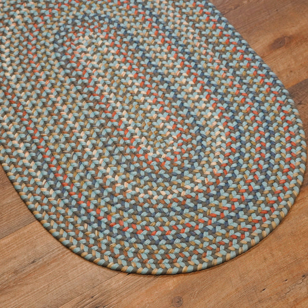 Colonial Mills Colgate CG92 Multi-Stone-Blue Rug