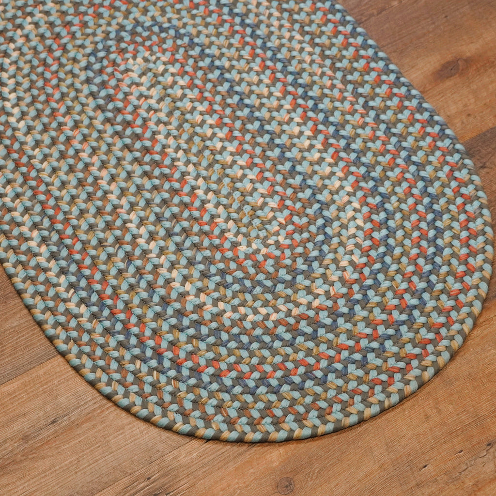 Colonial Mills Colgate CG92 Multi-Stone-Blue Rug
