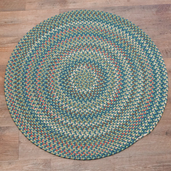 Colonial Mills Colgate CG96 Multi-Round-Bluegrass Rug