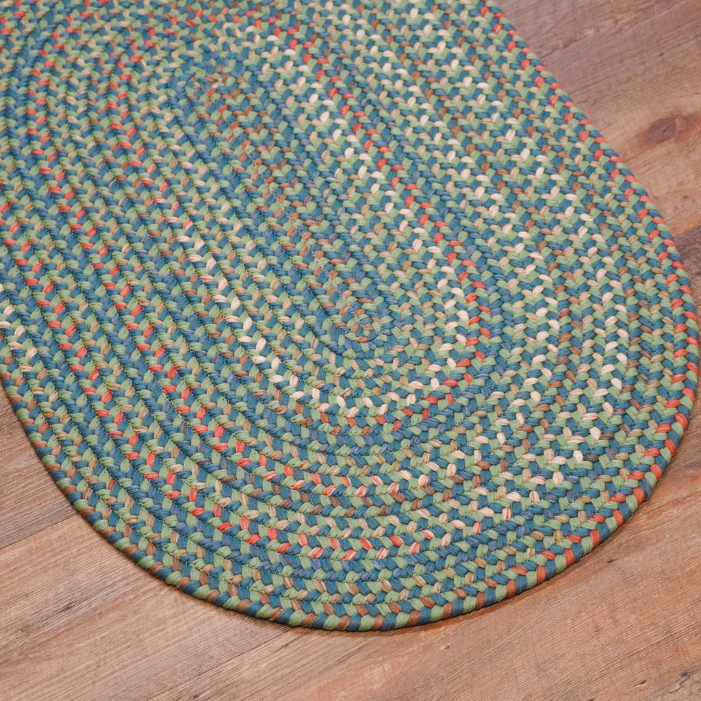 Colonial Mills Colgate CG96 Multi-Round-Bluegrass Rug