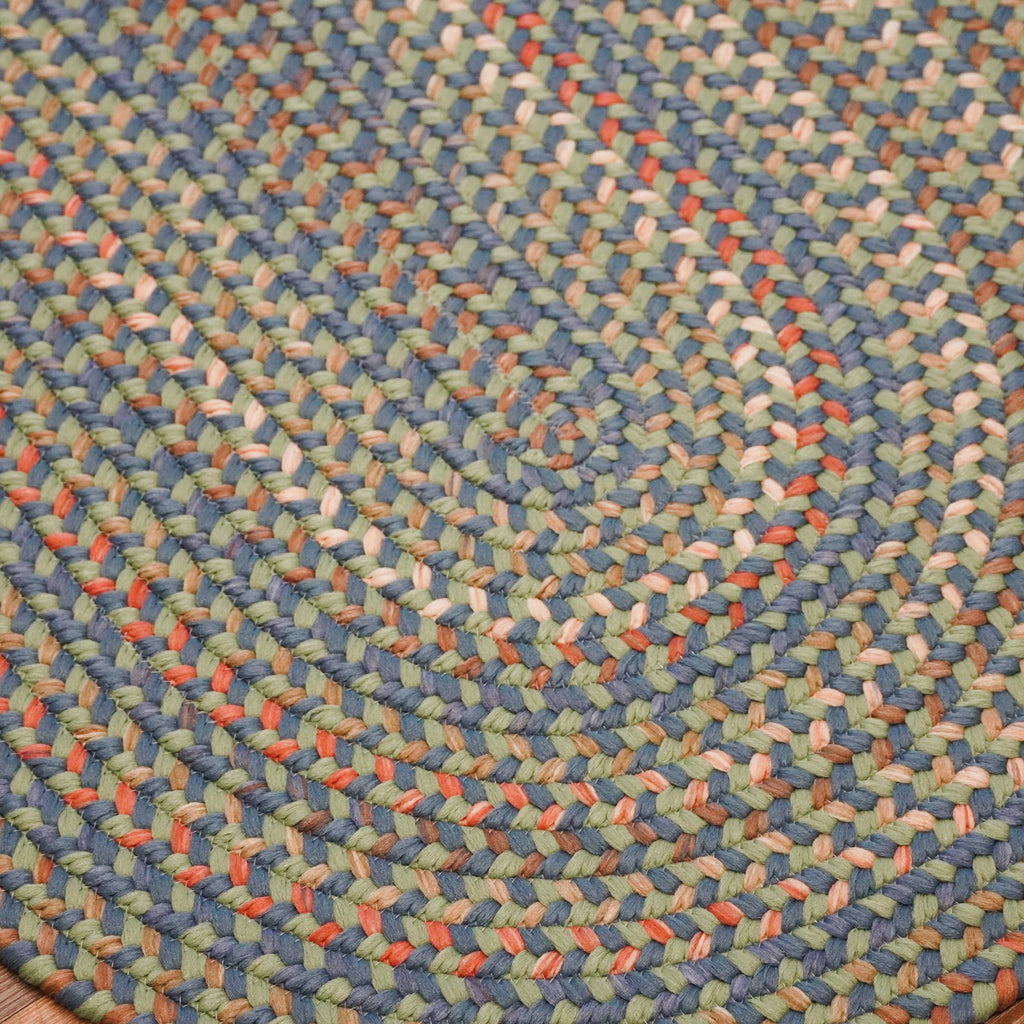 Colonial Mills Colgate CG96 Multi-Round-Bluegrass Rug