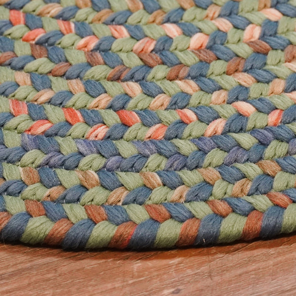 Colonial Mills Colgate CG96 Multi-Round-Bluegrass Rug