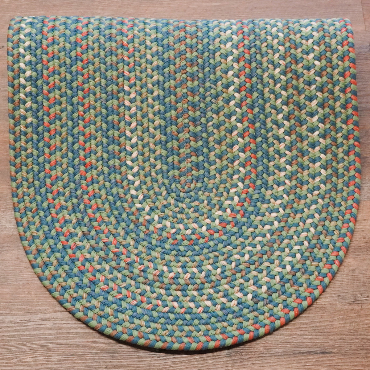 Colonial Mills Colgate CG96 Multi-Round-Bluegrass Rug