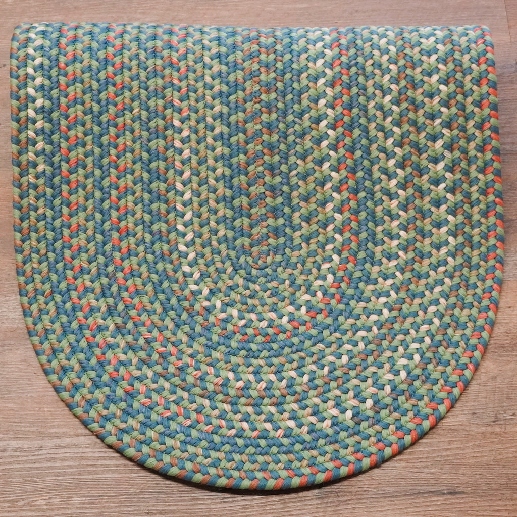 Colonial Mills Colgate CG96 Multi-Round-Bluegrass Rug