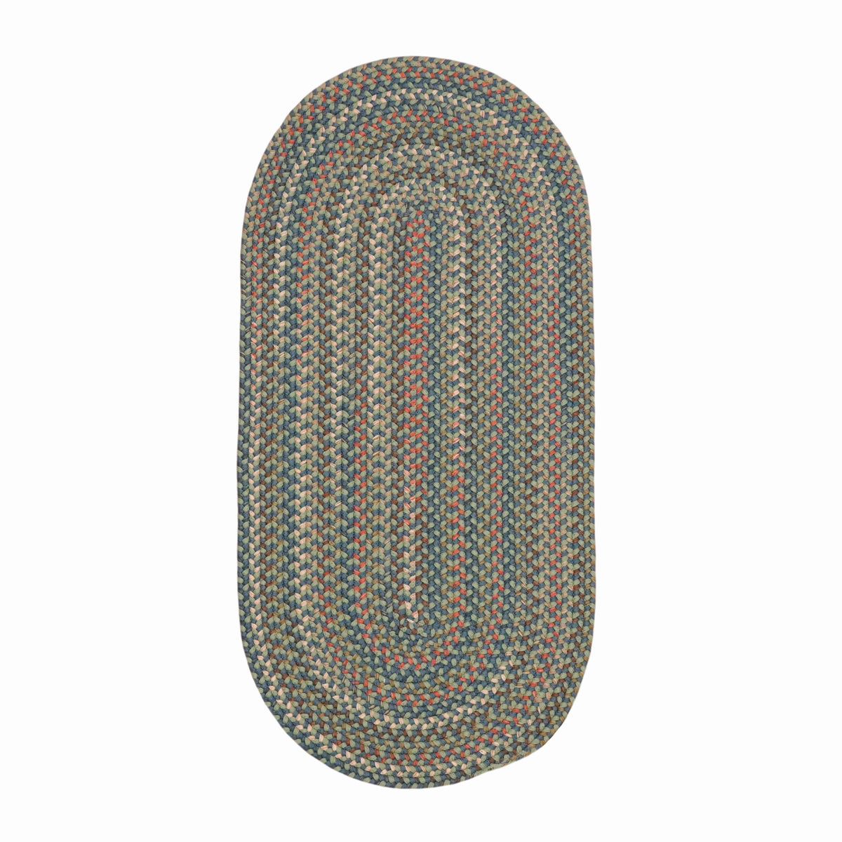Colonial Mills Colgate CG96 Multi-Round-Bluegrass Rug