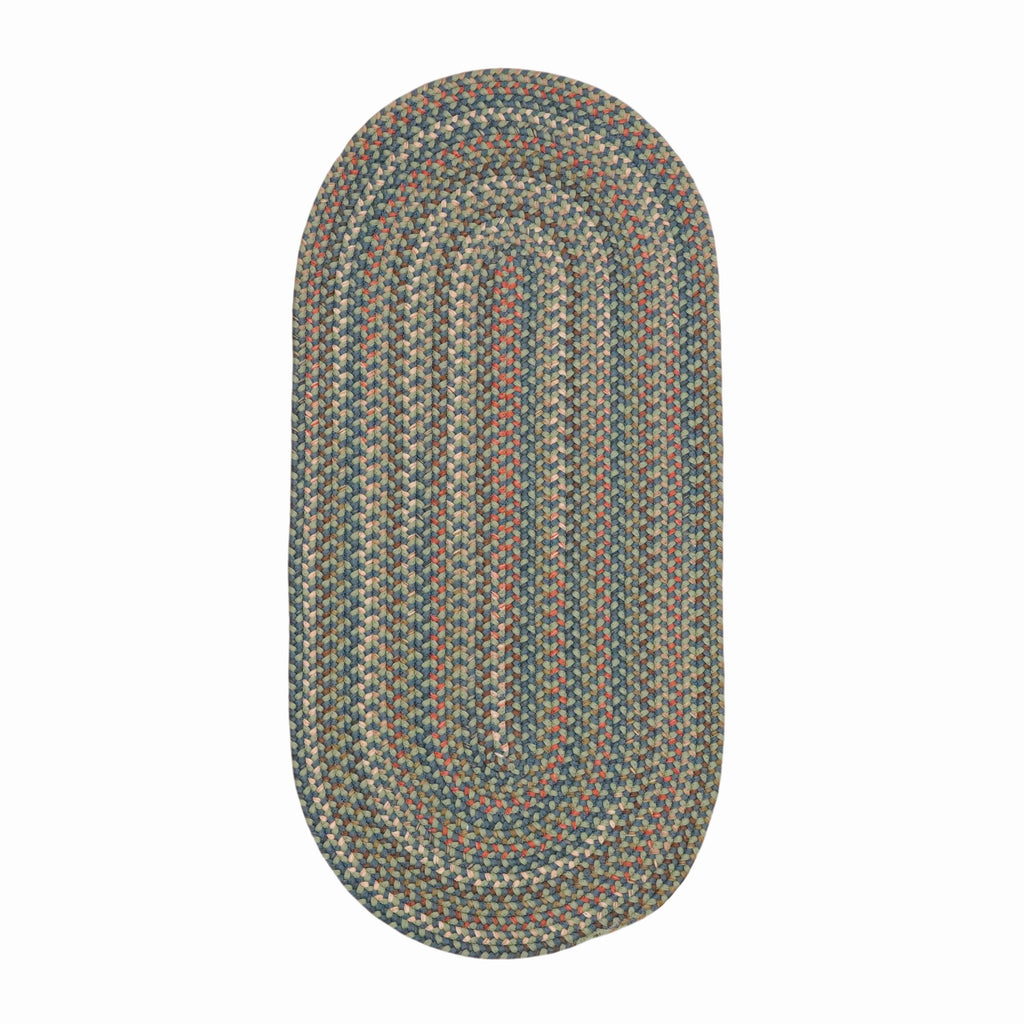 Colonial Mills Colgate CG96 Multi-Round-Bluegrass Rug