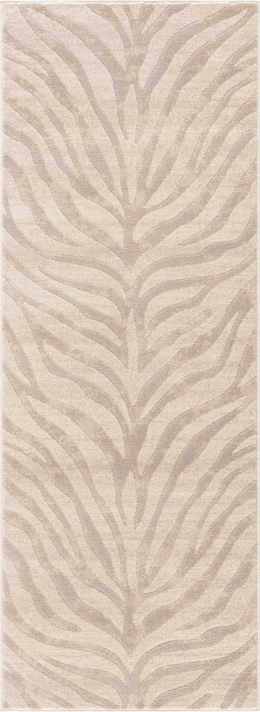 Hauteloom Manteca MNTNM Light Gray Machine Made Polypropylene Rug