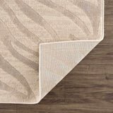 Hauteloom Manteca MNTNM Light Gray Machine Made Polypropylene Rug